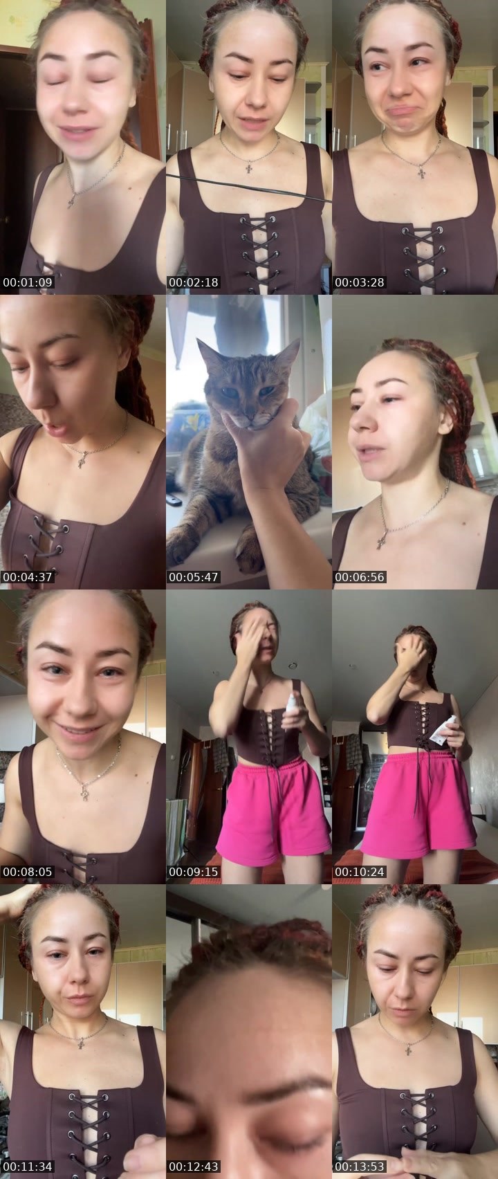Contact-sheet preview of MU$E💎110к℄'s Liveme recording