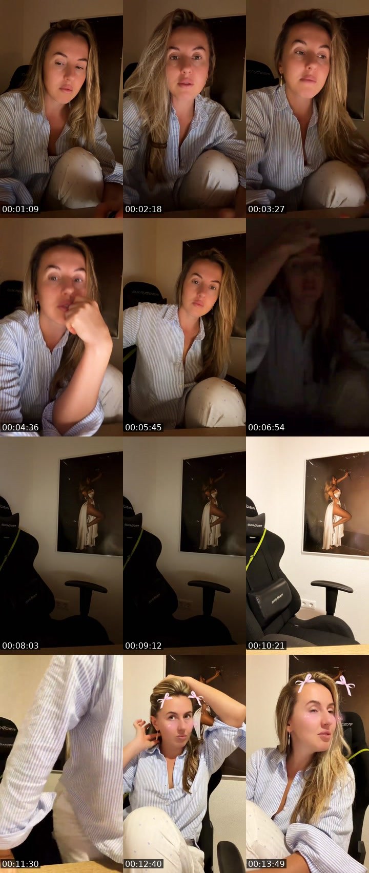 Contact-sheet preview of ☕️𝑽𝑰𝑹𝑮𝑰𝑵𝑰𝑨🍂's Liveme recording