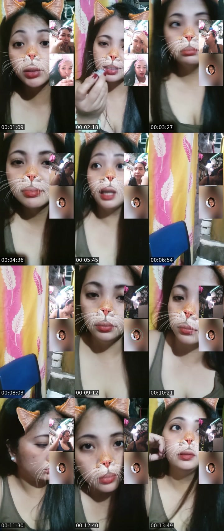 Contact-sheet preview of ♉️👸18kAjhey🦋's Liveme recording