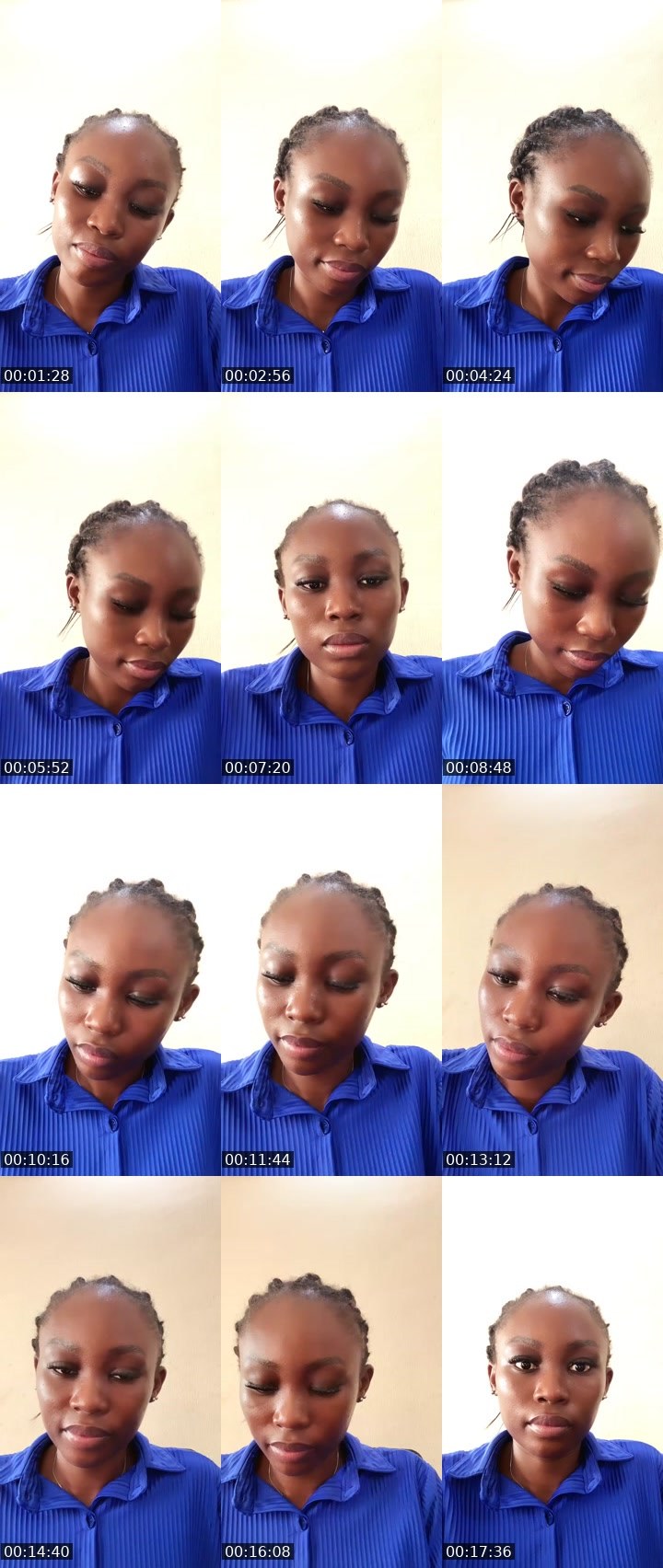 Contact-sheet preview of 🎀🦋RENA 🎭's Liveme recording