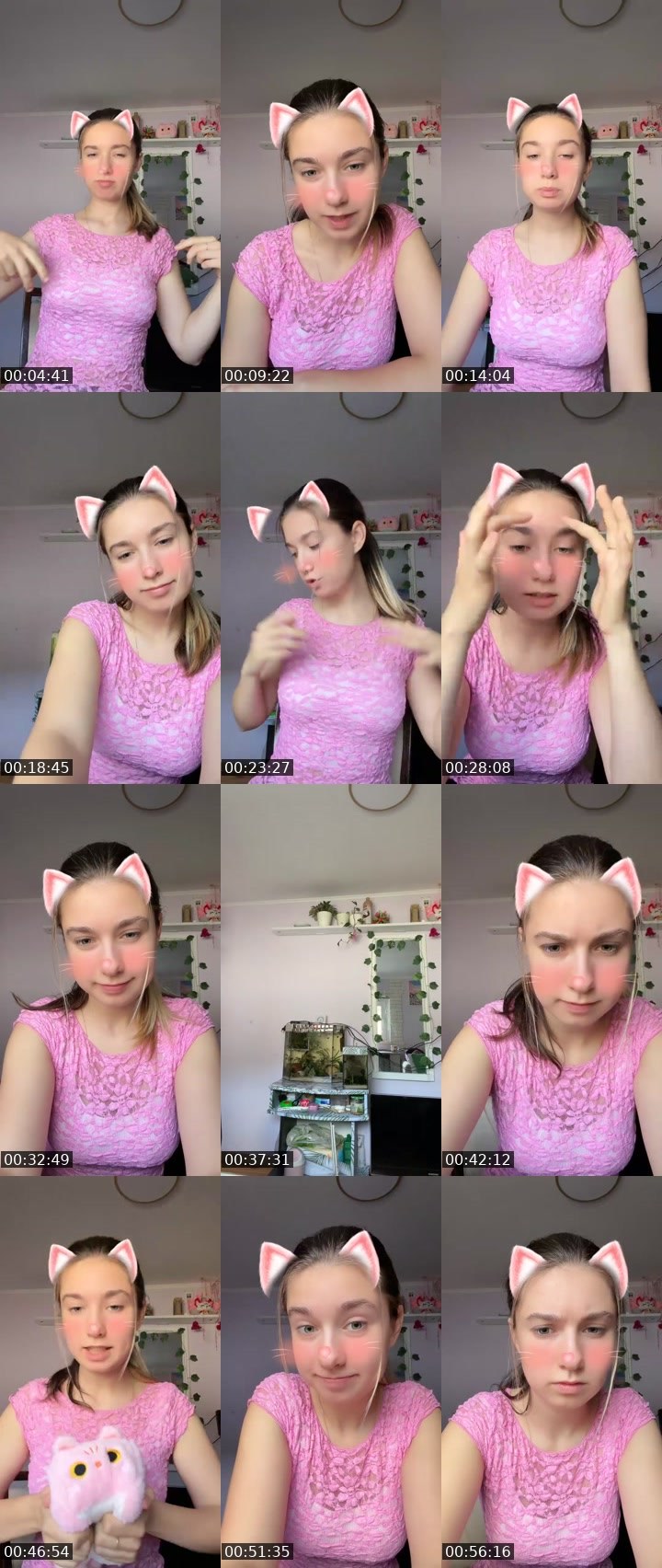 Contact-sheet preview of mrs_maria😍's Liveme recording