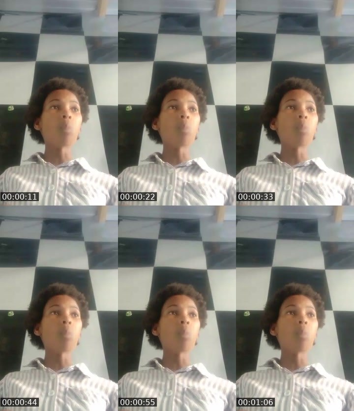 Contact-sheet preview of Imibongo's Liveme recording
