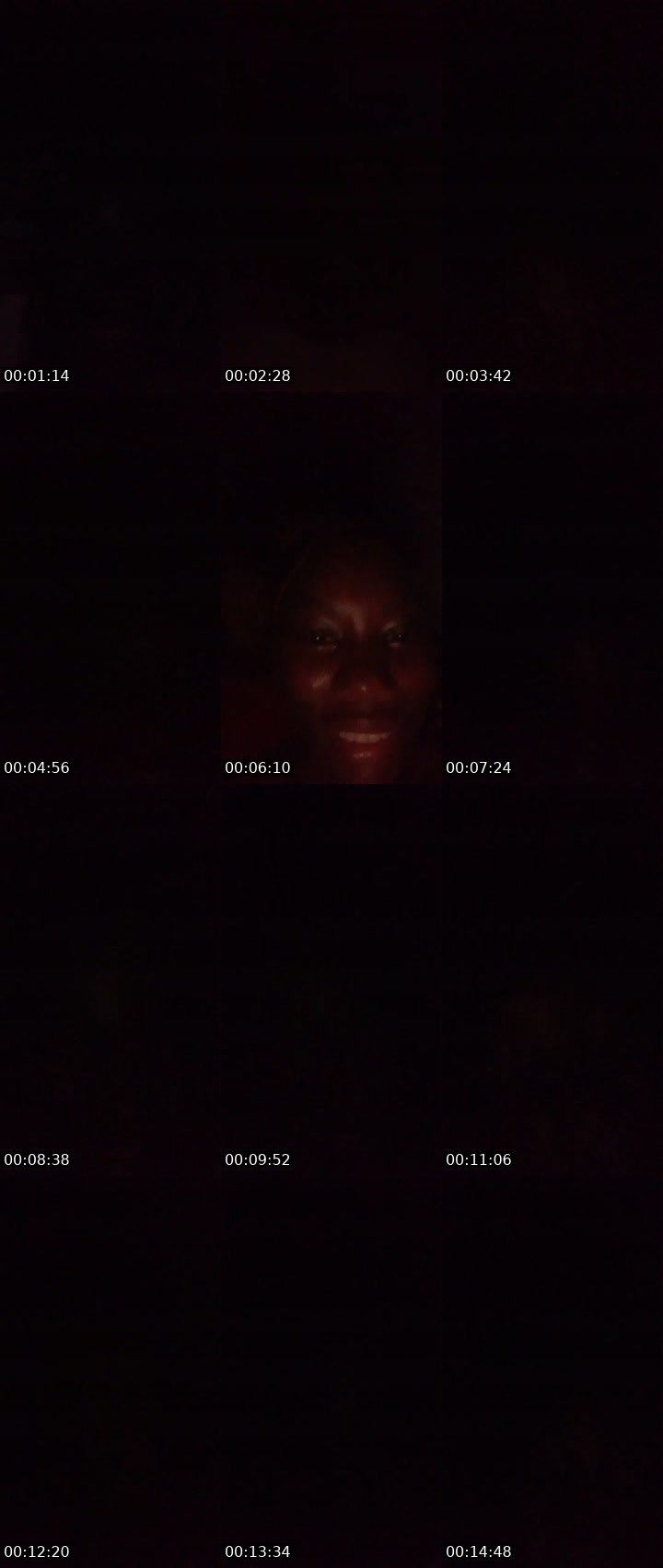 Contact-sheet preview of Kaosarat's Liveme recording