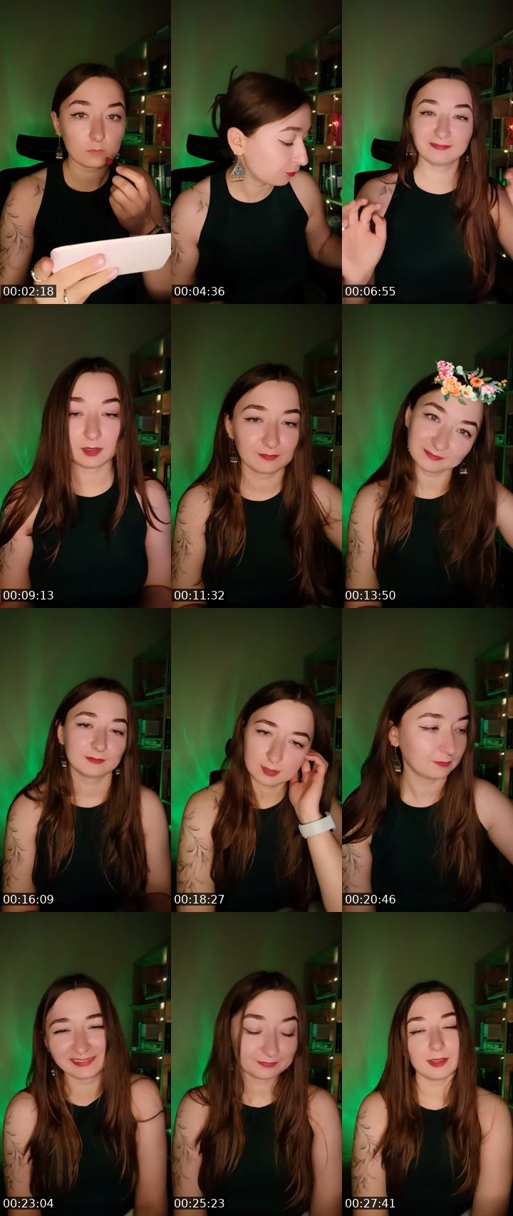 Contact-sheet preview of ꋊҽʂʂα 🧡's Liveme recording