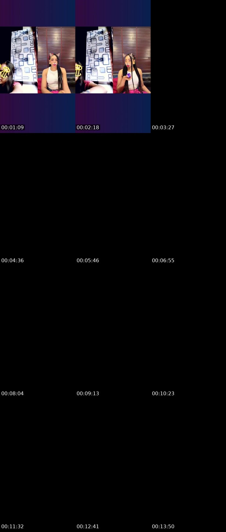 Contact-sheet preview of Lilly ⭐🌟's Liveme recording