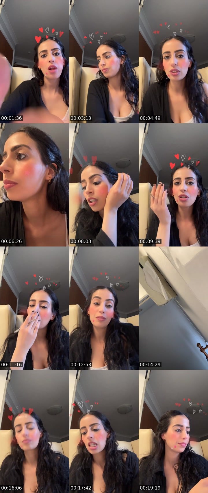 Contact-sheet preview of 𝐌𝐘𝐒𝐓𝐄𝐑𝐘 🐝's Liveme recording