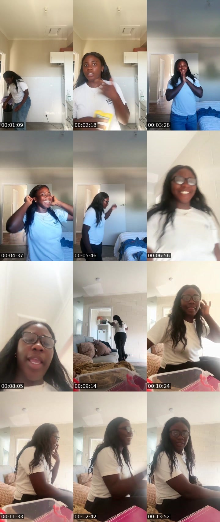 Contact-sheet preview of Faith…'s Liveme recording