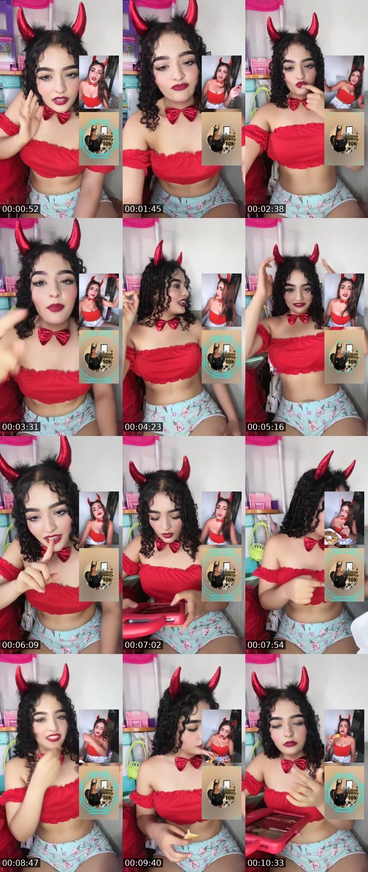 Contact-sheet preview of 🌐Karen3🔥🌪️'s Liveme recording