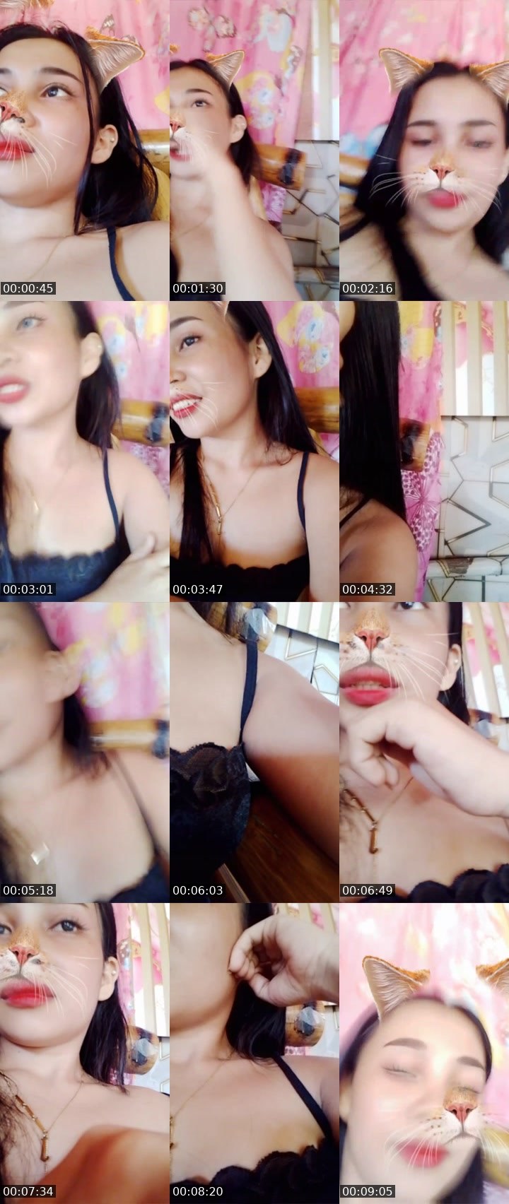 Contact-sheet preview of 3k👸Jess🦄's Liveme recording