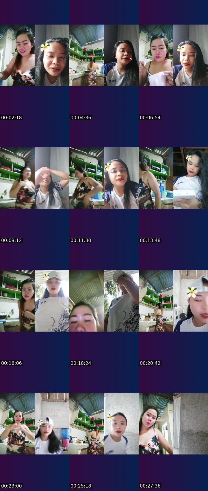 Contact-sheet preview of NP🫅MICHEKAY🧙's Liveme recording