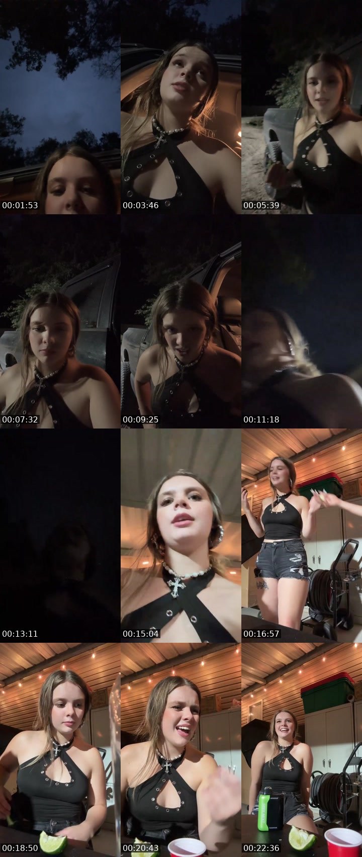 Contact-sheet preview of 🔥QueenDuckMf🔥's Liveme recording