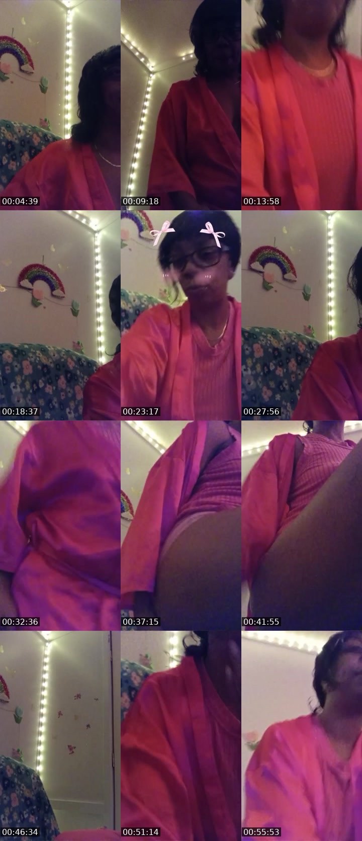 Contact-sheet preview of MissYummy's Liveme recording