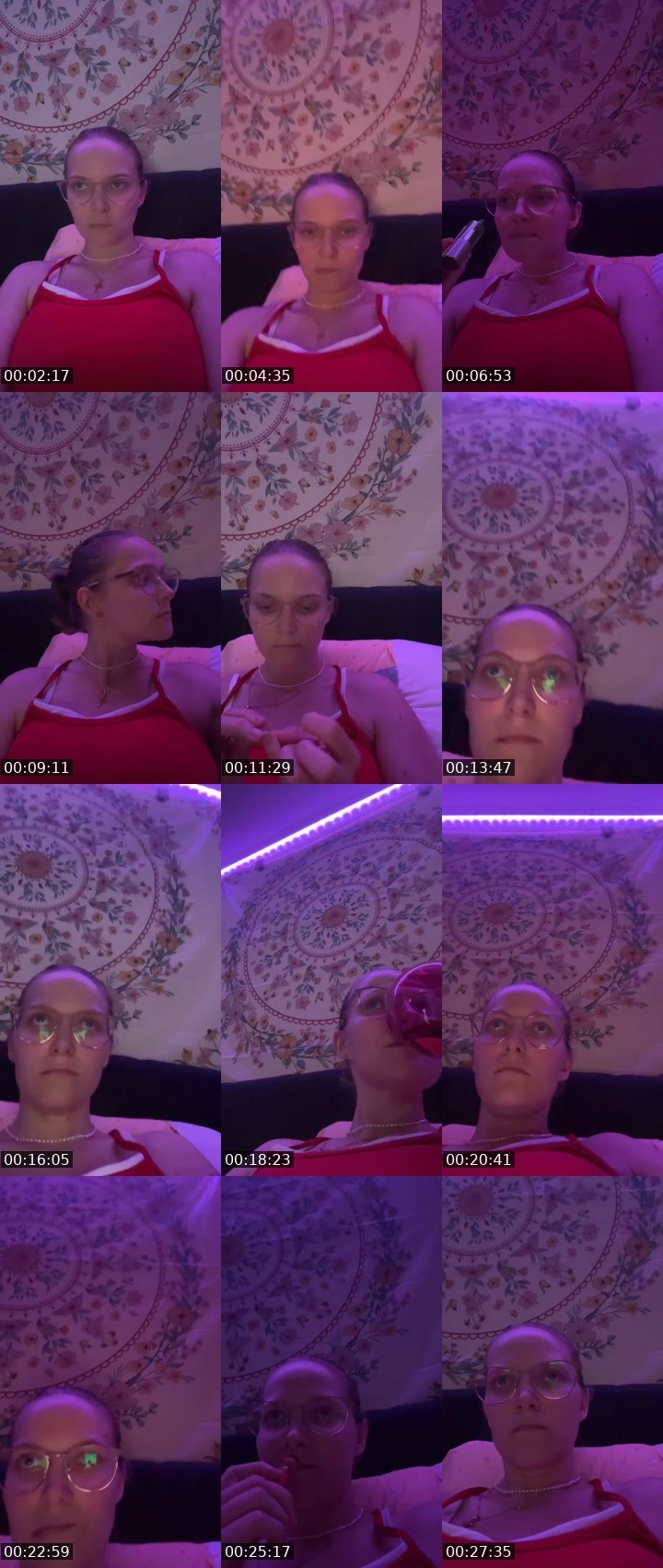 Contact-sheet preview of 🐈‍⬛Kristina🐈‍⬛'s Liveme recording