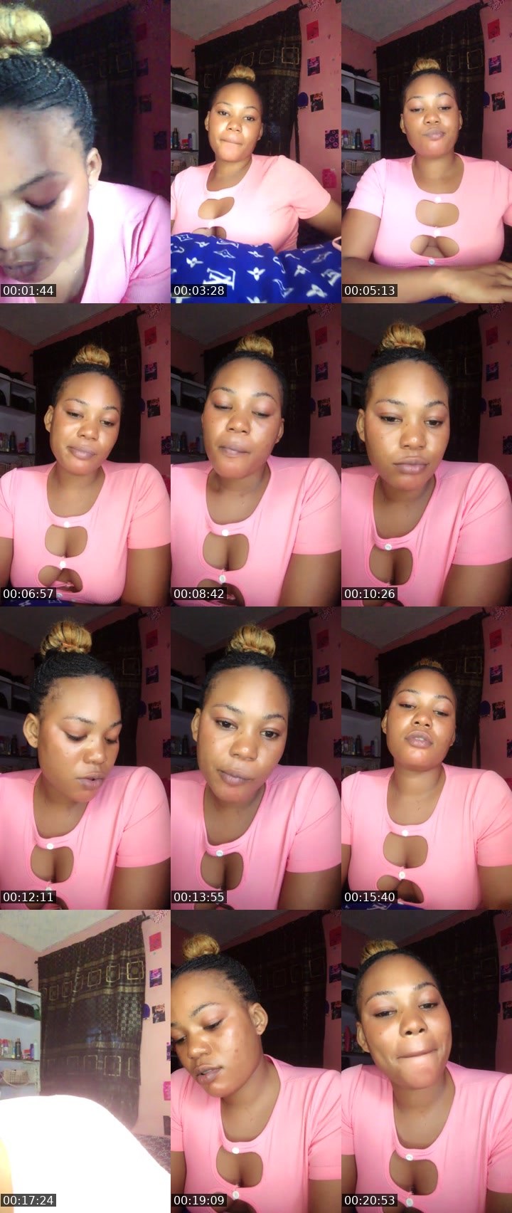 Contact-sheet preview of Mhiz Jane's Liveme recording