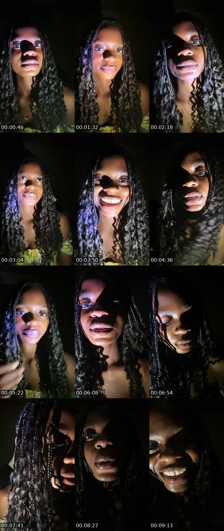Contact-sheet preview of $💸Imma🟦✊🏿's Liveme recording