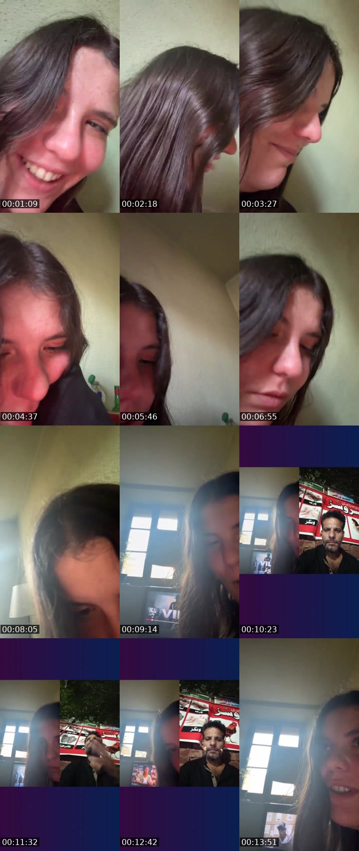 Contact-sheet preview of Mariauncalimocho's Liveme recording
