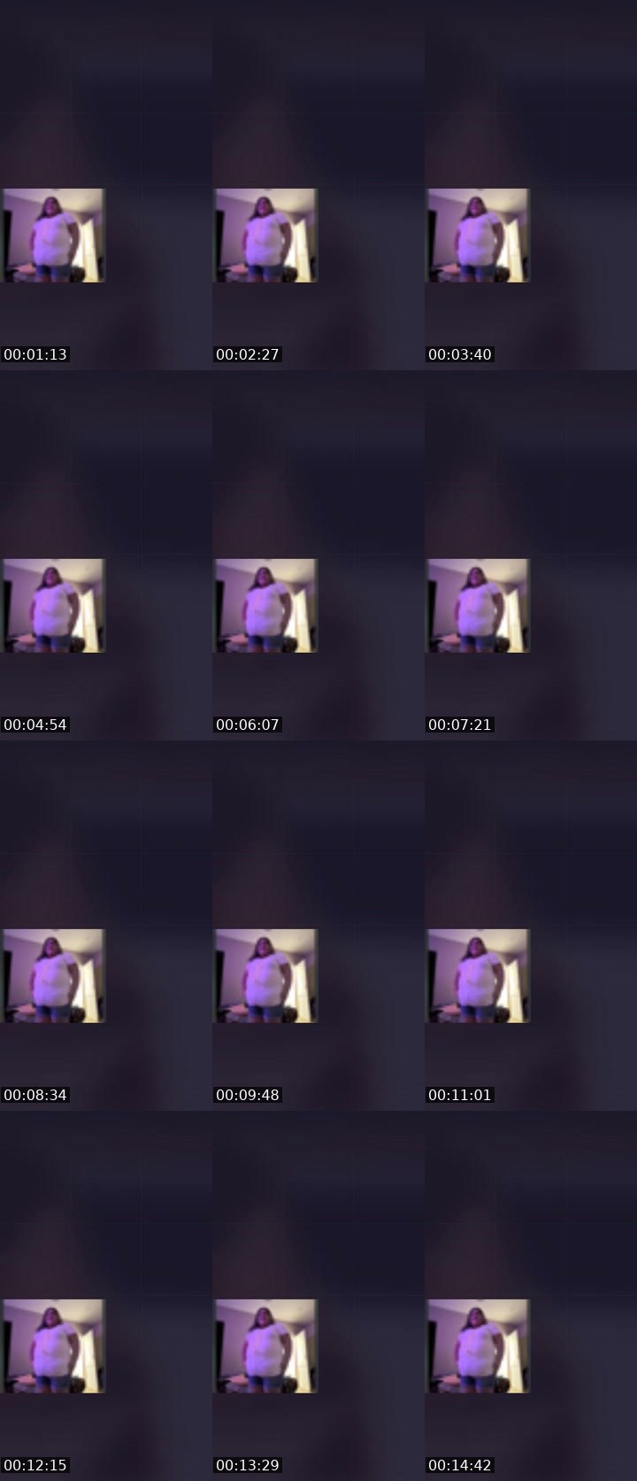 Contact-sheet preview of Dj🍪 Chola's Liveme recording