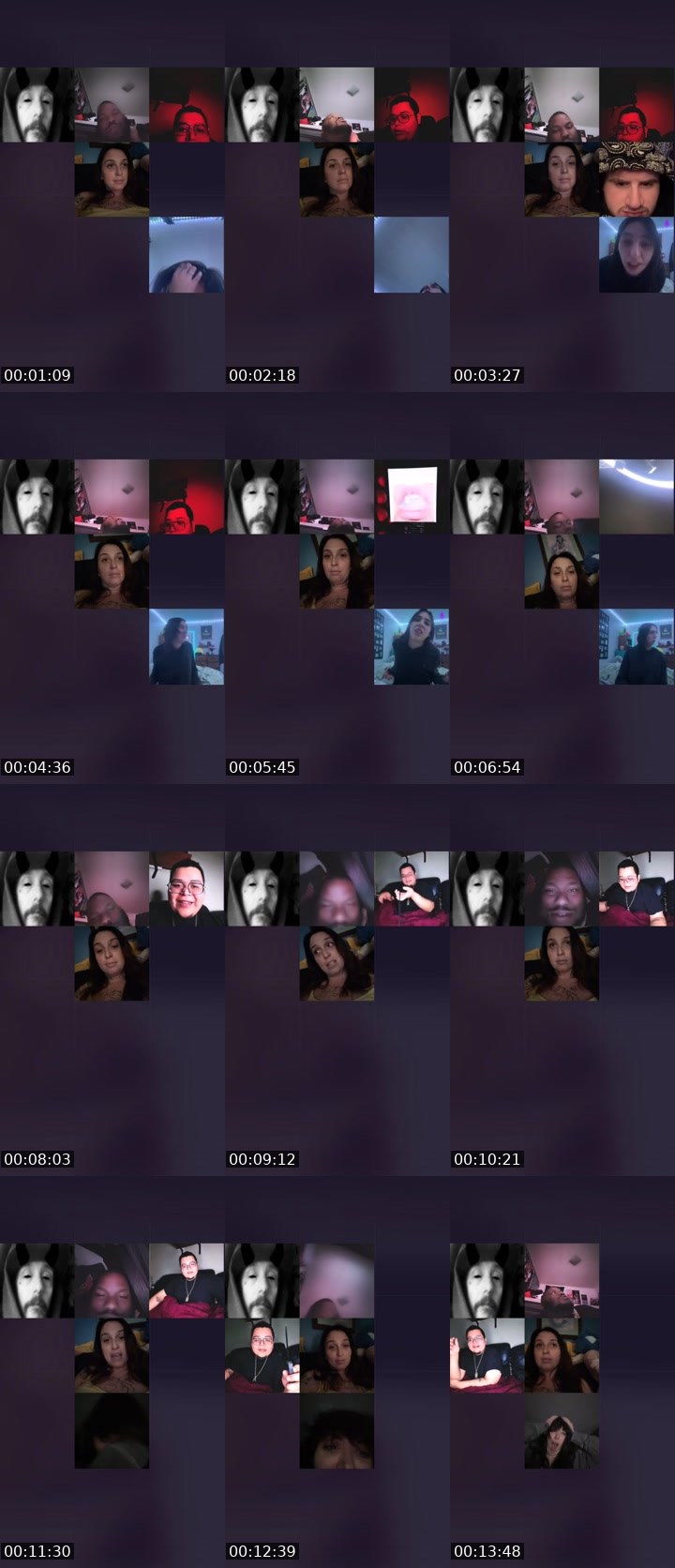 Contact-sheet preview of 👑AQUA.REVAN👾's Liveme recording