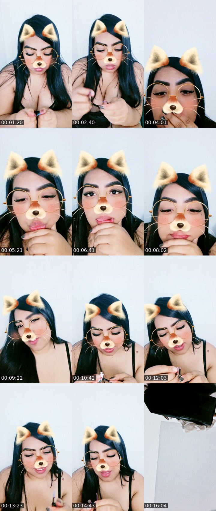 Contact-sheet preview of ꀘꎭꍟꋪꈤ☁️🧸's Liveme recording