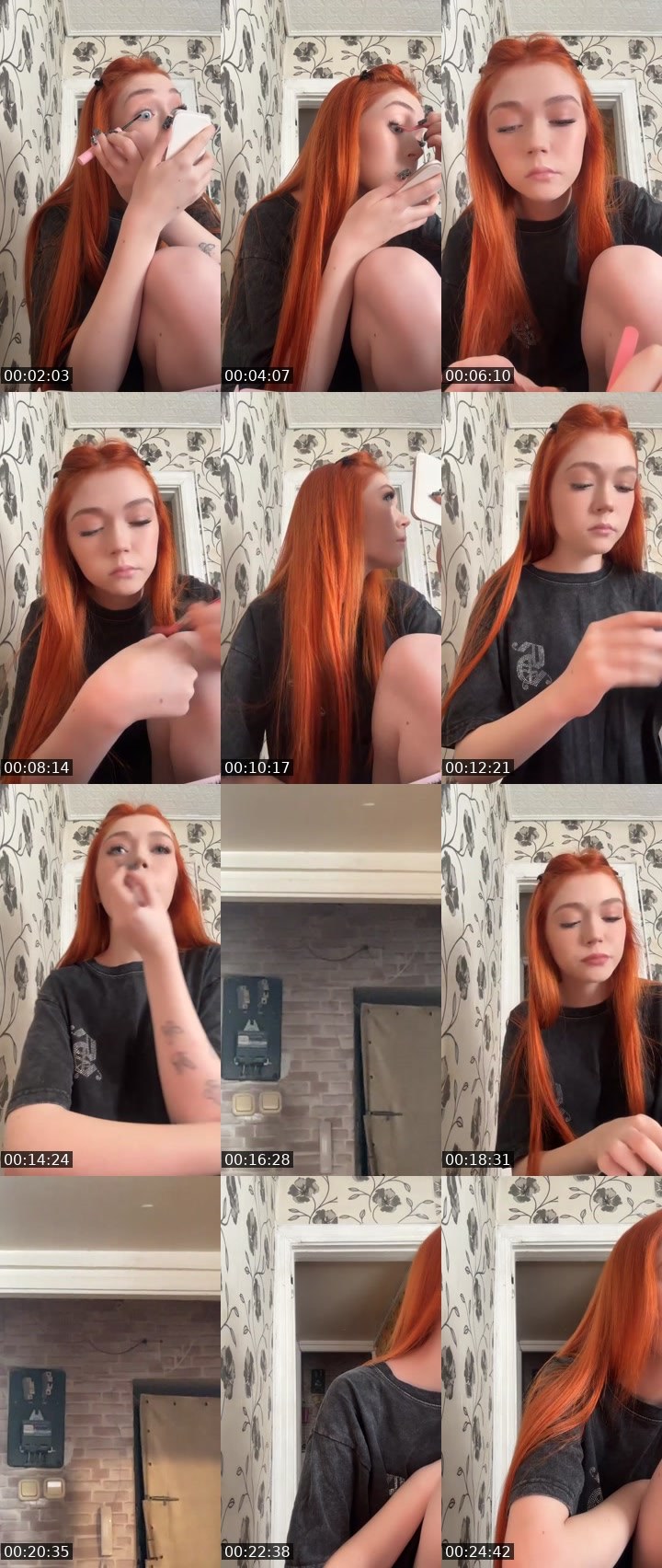 Contact-sheet preview of Elizabeth🪷's Liveme recording