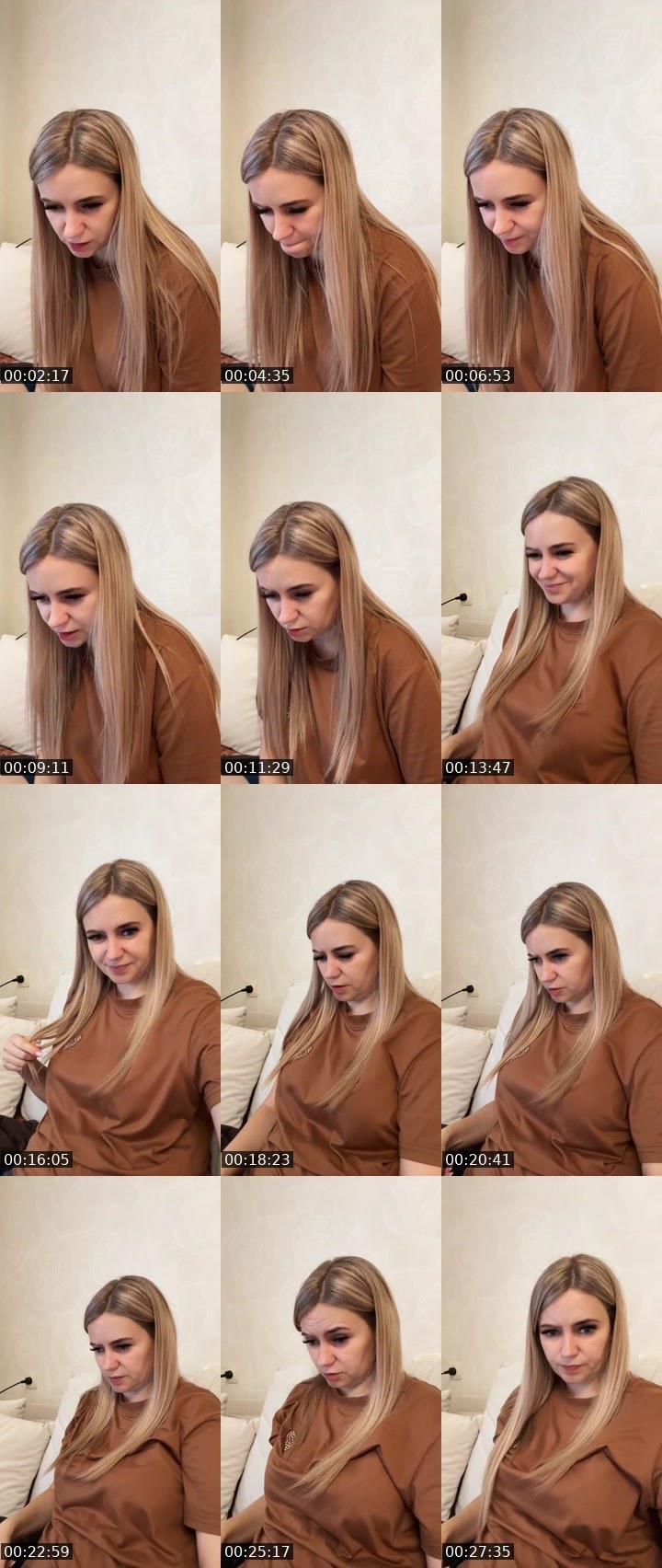 Contact-sheet preview of 12K💎Teacher Natalia's Liveme recording