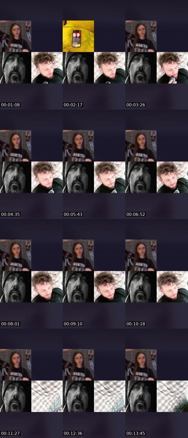 Contact-sheet preview of ᴋɪꜱꜱ🇰🇿ᴅɪᴅɪꜱʜᴋᴀ's Liveme recording