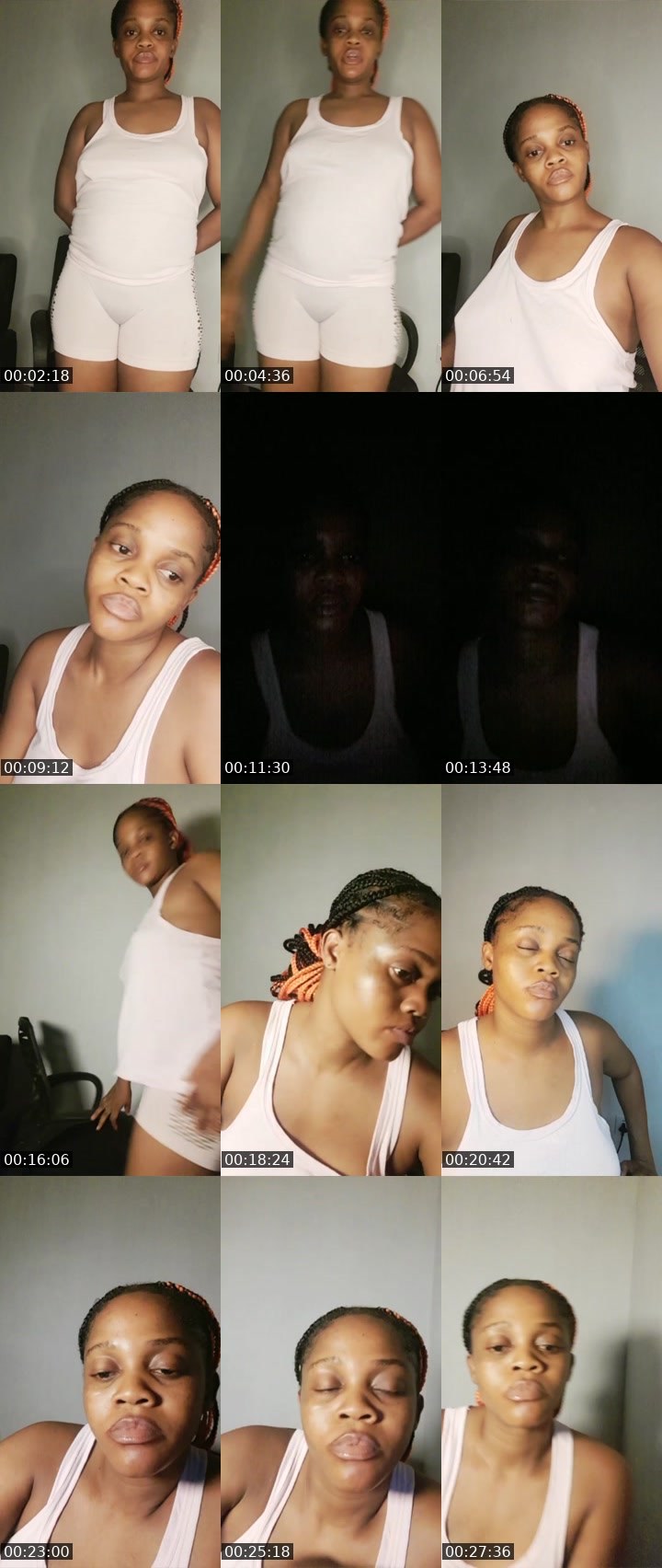 Contact-sheet preview of dreamyfawn👄's Liveme recording