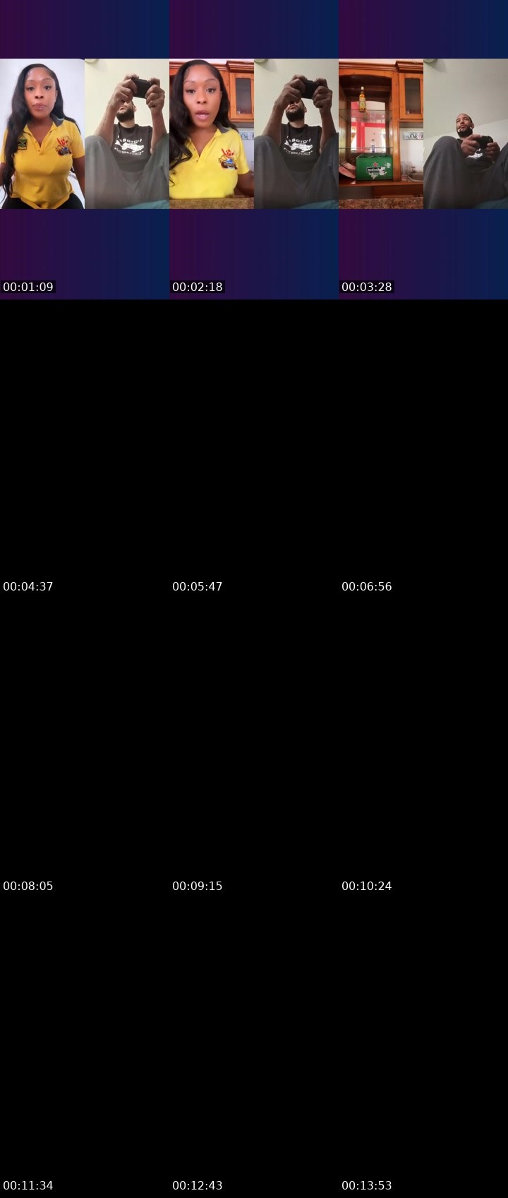 Contact-sheet preview of SamiSavage's Liveme recording
