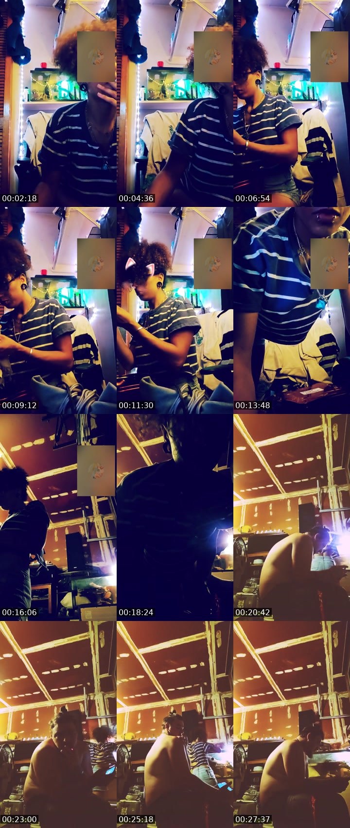 Contact-sheet preview of 🌌CozmicVyxn🦊's Liveme recording