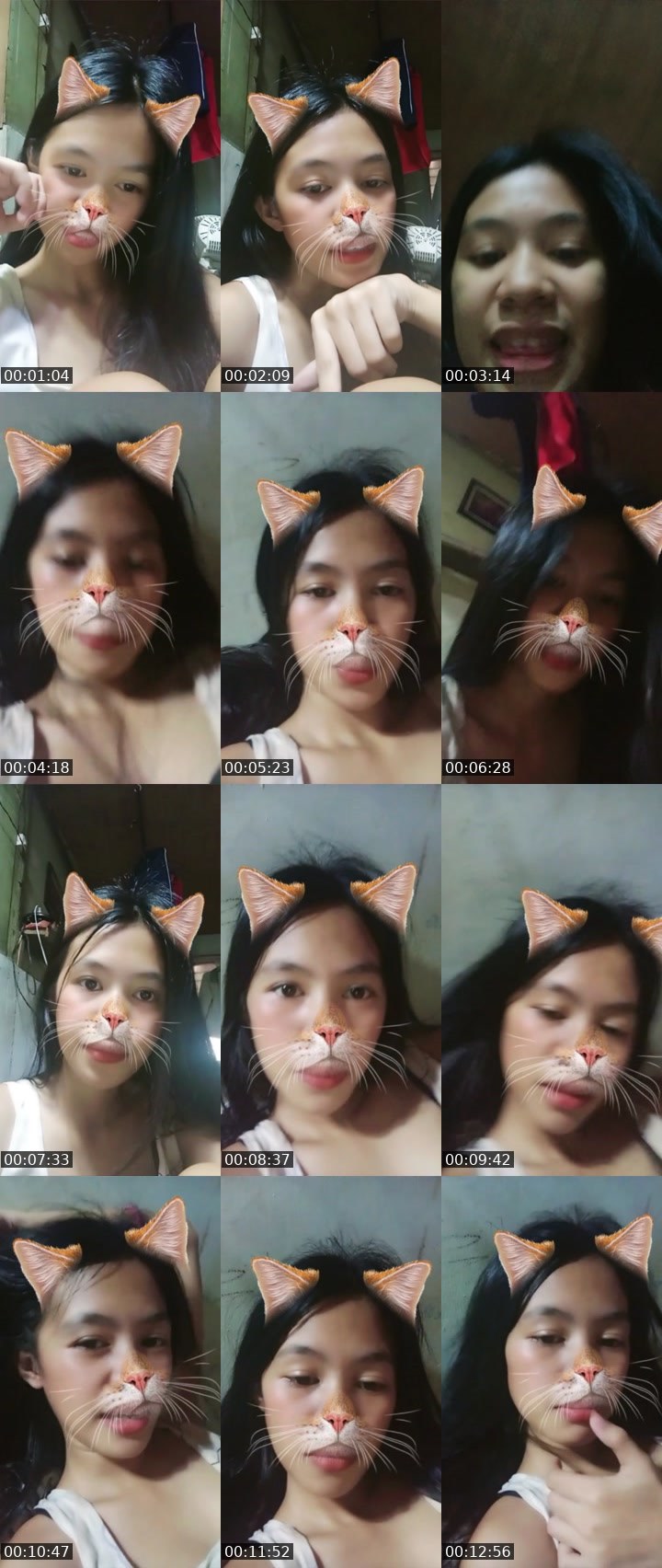 Contact-sheet preview of 👸jenea🧜‍♀️'s Liveme recording