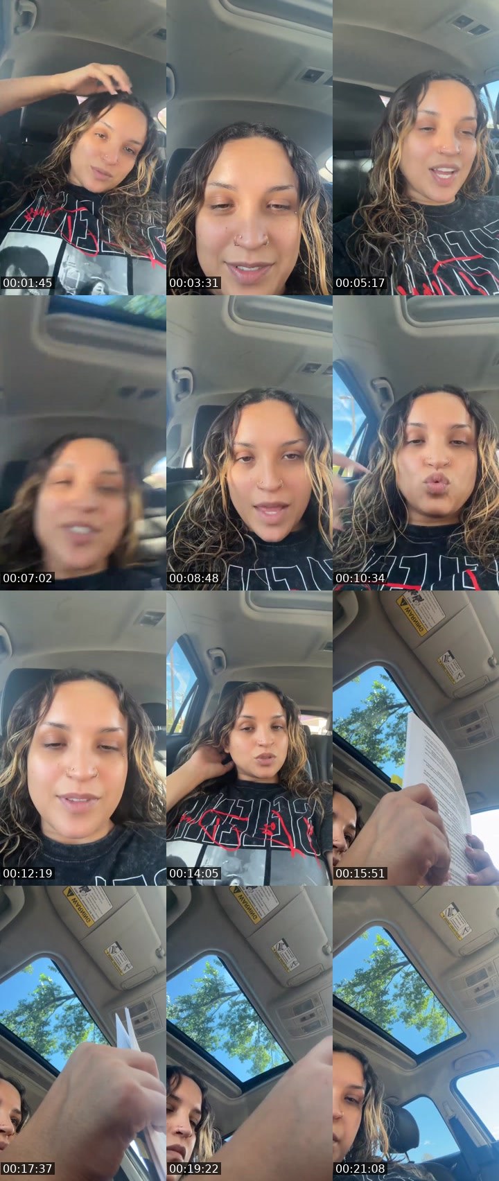 Contact-sheet preview of 𝓟𝓲𝓶𝓹𝓬𝓮𝓼𝓼❥❥'s Liveme recording