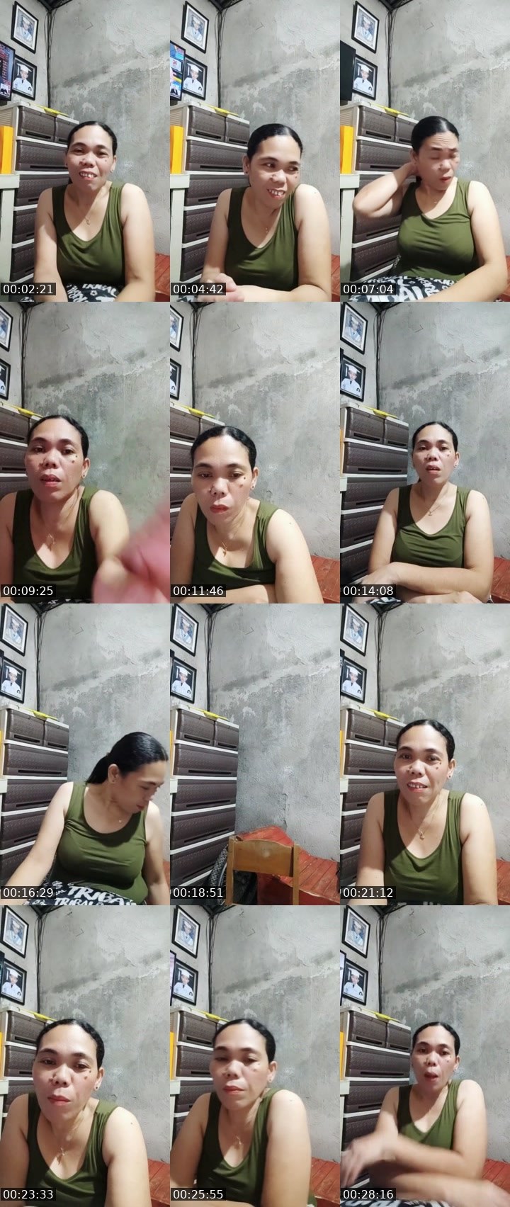 Contact-sheet preview of MONIQUE 85🍓's Liveme recording