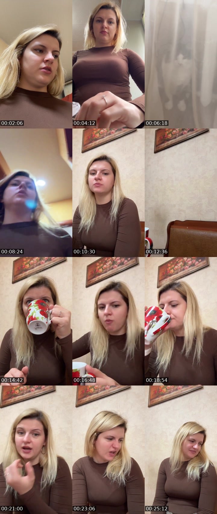 Contact-sheet preview of ᴄᴏsᴍɪᴄ🤍's Liveme recording