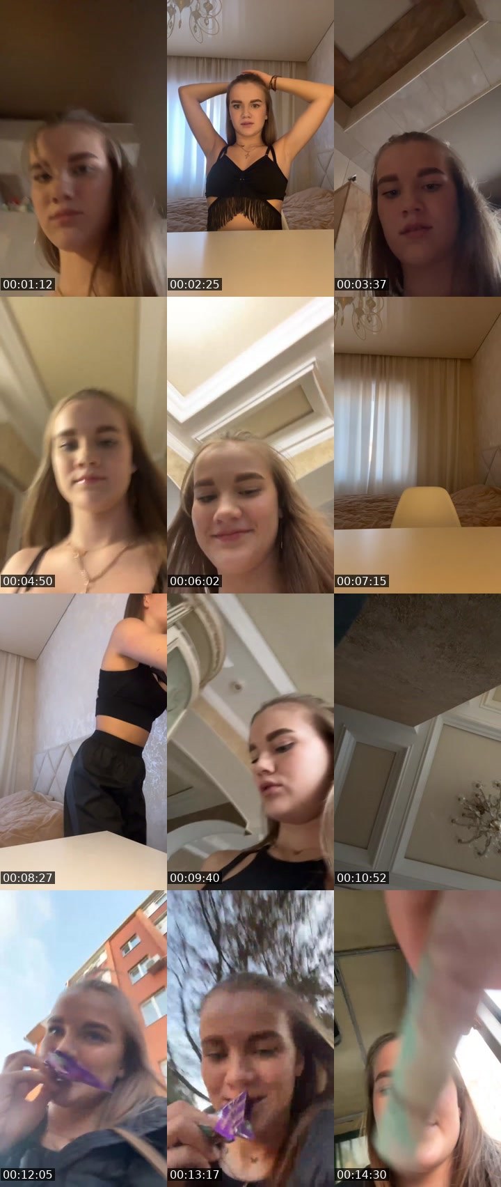 Contact-sheet preview of Emichka✌🏻❤️'s Liveme recording