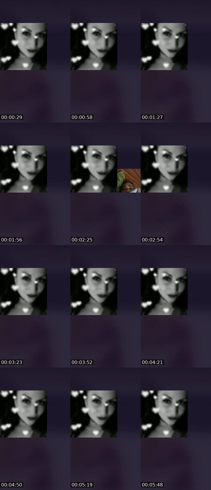 Contact-sheet preview of 💎MissJewel™🔥's Liveme recording
