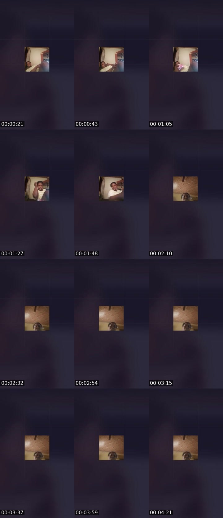 Contact-sheet preview of hipstar's Liveme recording