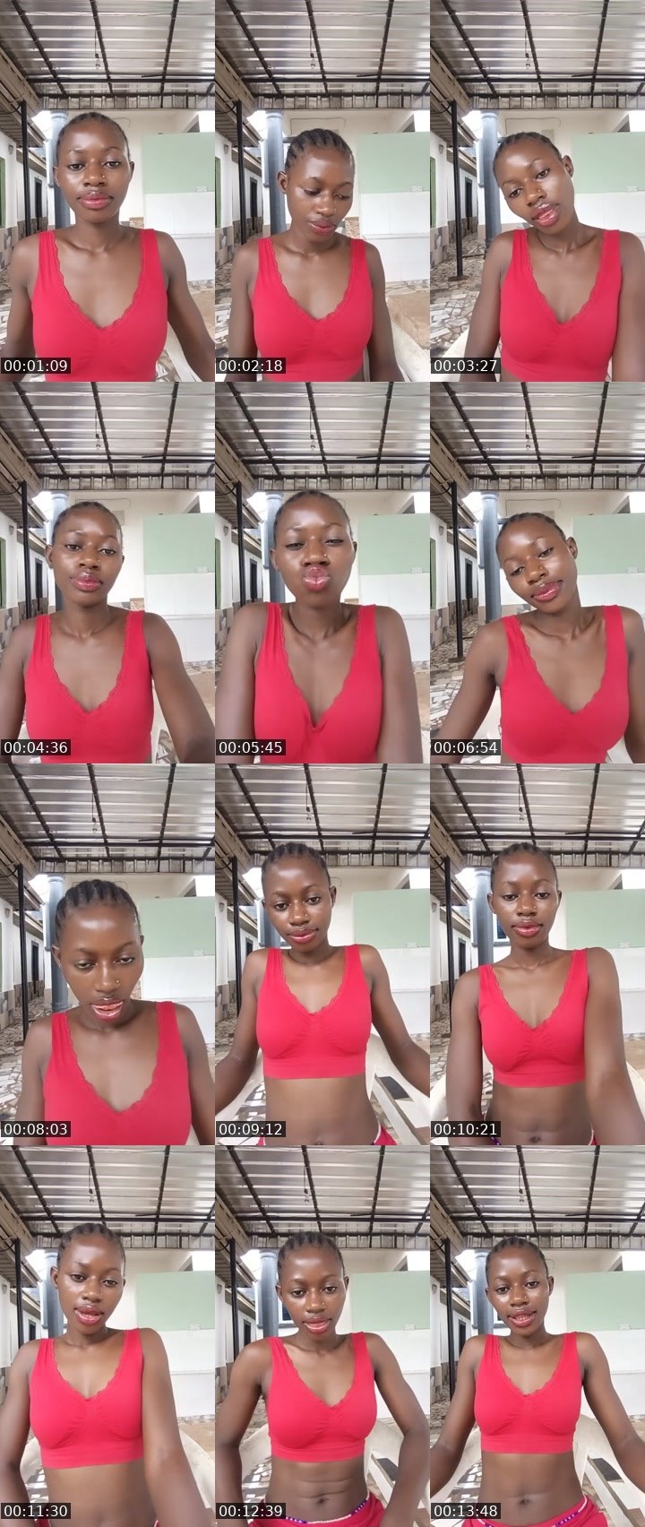 Contact-sheet preview of bhagyamelish🎯's Liveme recording