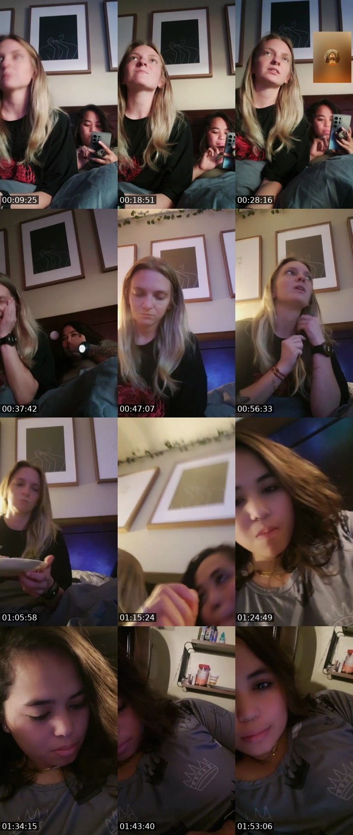 Contact-sheet preview of devyn 🥀's Liveme recording