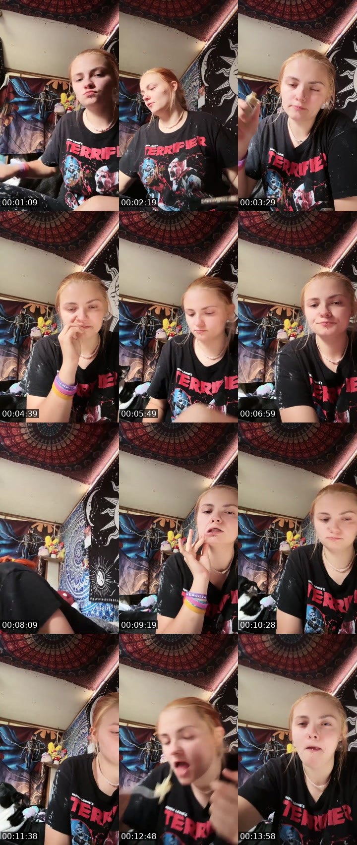 Contact-sheet preview of $erenitybaby's Liveme recording