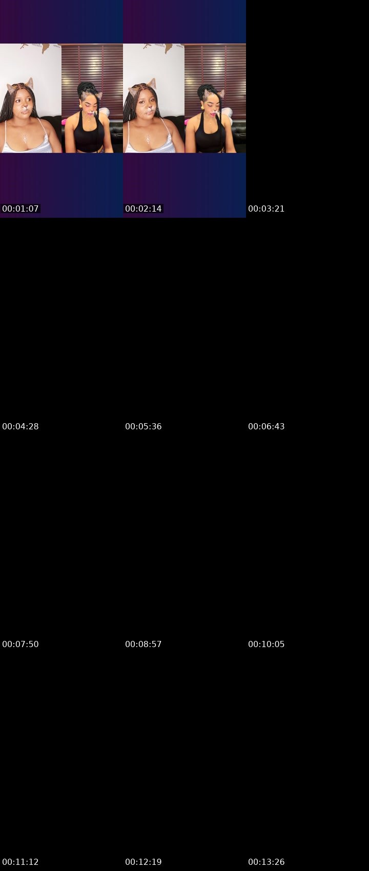 Contact-sheet preview of 22k🕷️NxtPromzy?'s Liveme recording