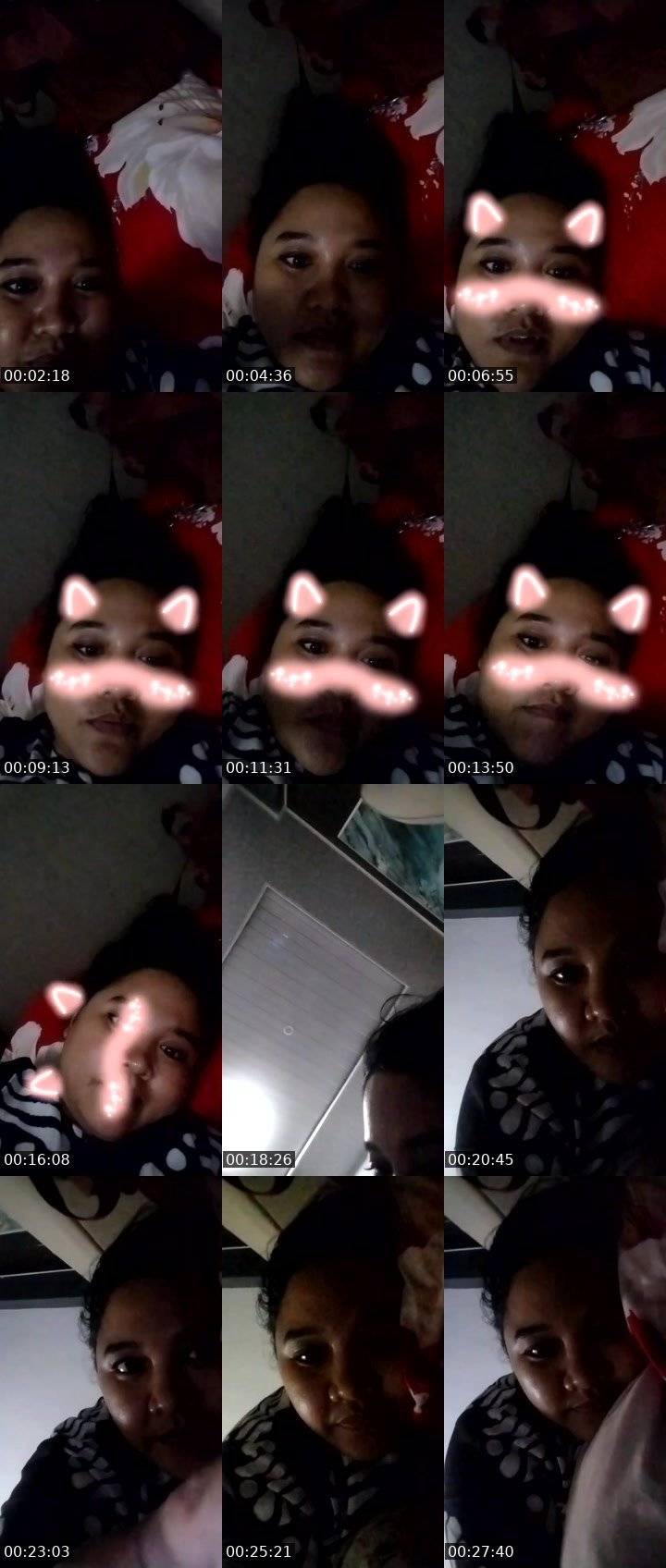 Contact-sheet preview of Zia 🫦❤️‍🔥's Liveme recording