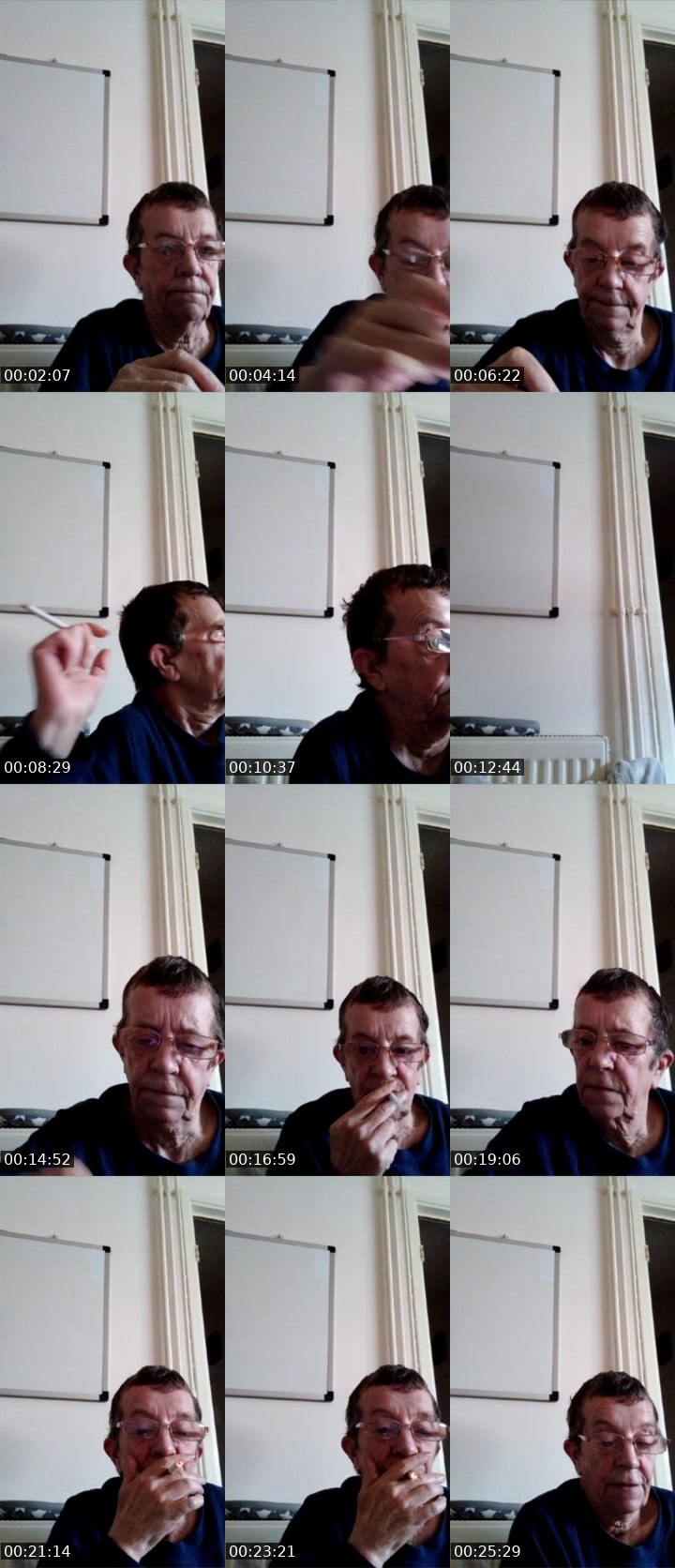 Contact-sheet preview of MUSKETEER MUM's Liveme recording