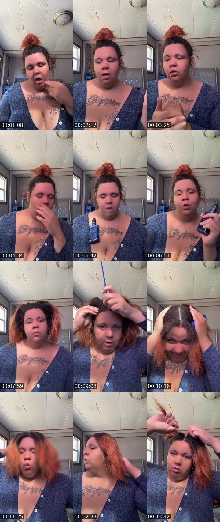 Contact-sheet preview of 🩵🌎SNACKERZZ🤍💚's Liveme recording