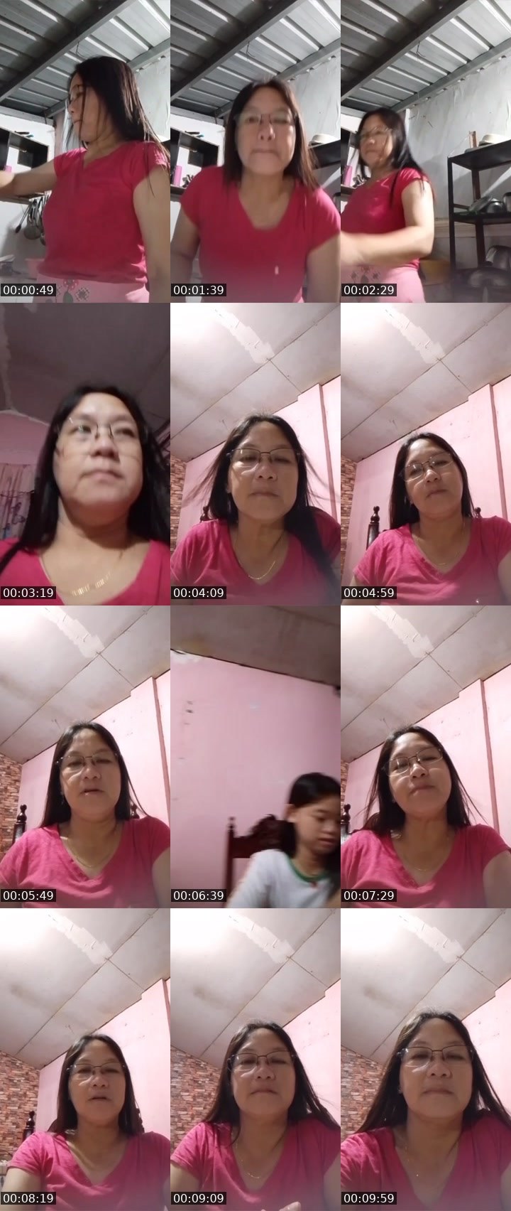 Contact-sheet preview of 🔴daisyyyy💤's Liveme recording
