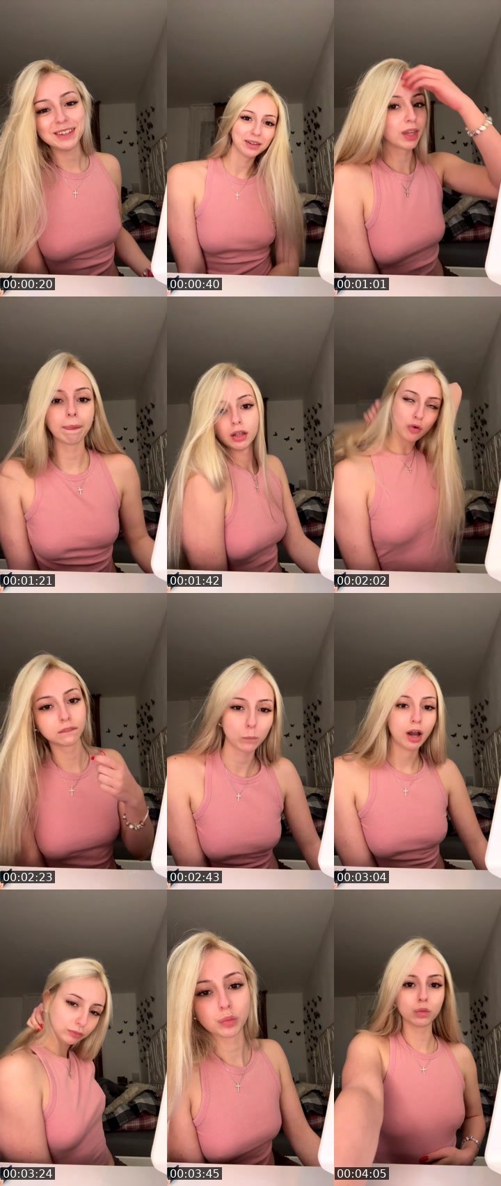 Contact-sheet preview of Dariaaa 🎀🧚‍♀️'s Liveme recording