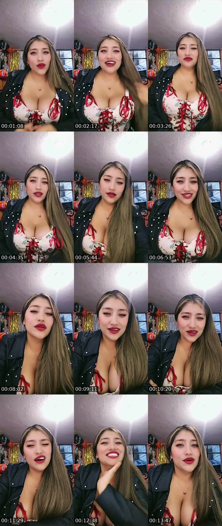 Contact-sheet preview of 🌐👻𝓓ulce🍒's Liveme recording