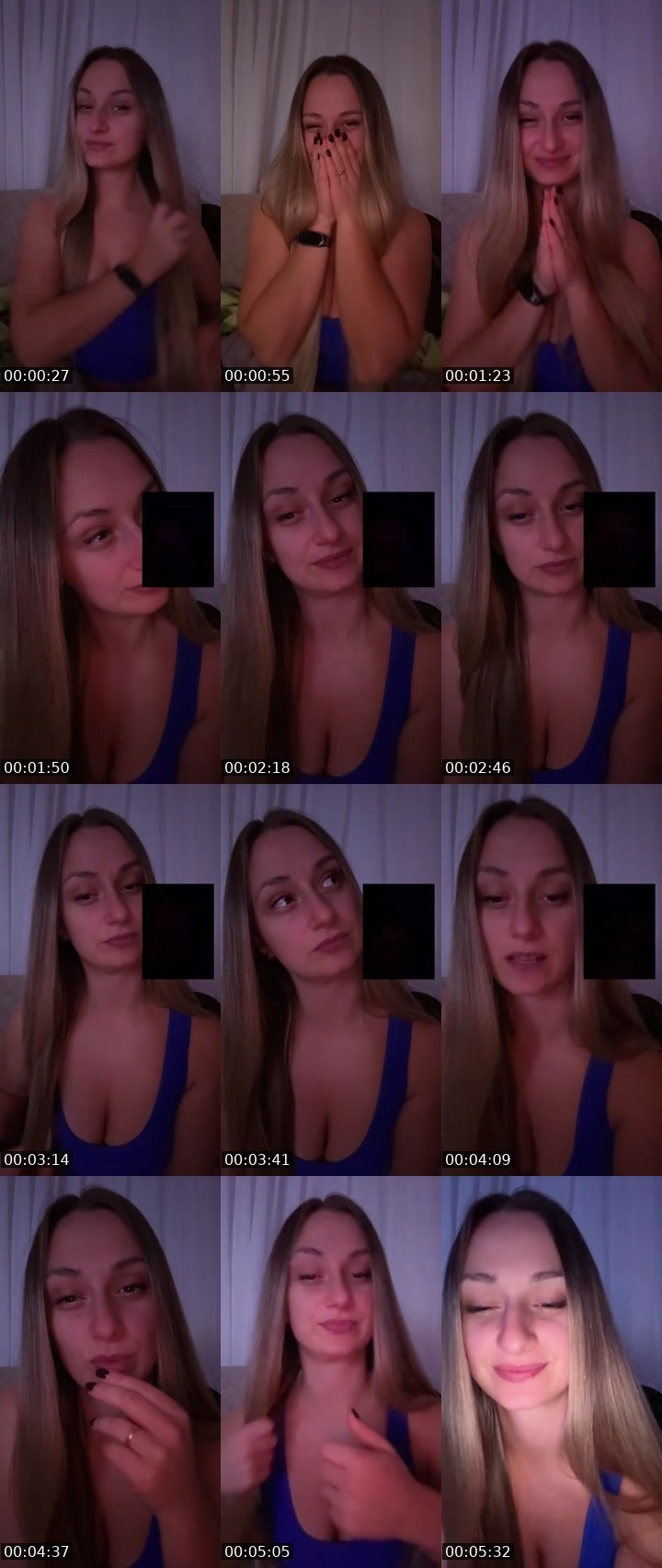 Contact-sheet preview of 𝓑𝓔ℛℛ𝓨 ✨'s Liveme recording