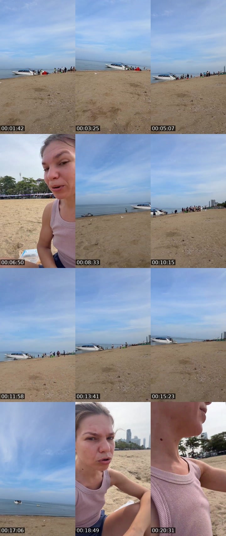 Contact-sheet preview of Galina Care's Liveme recording