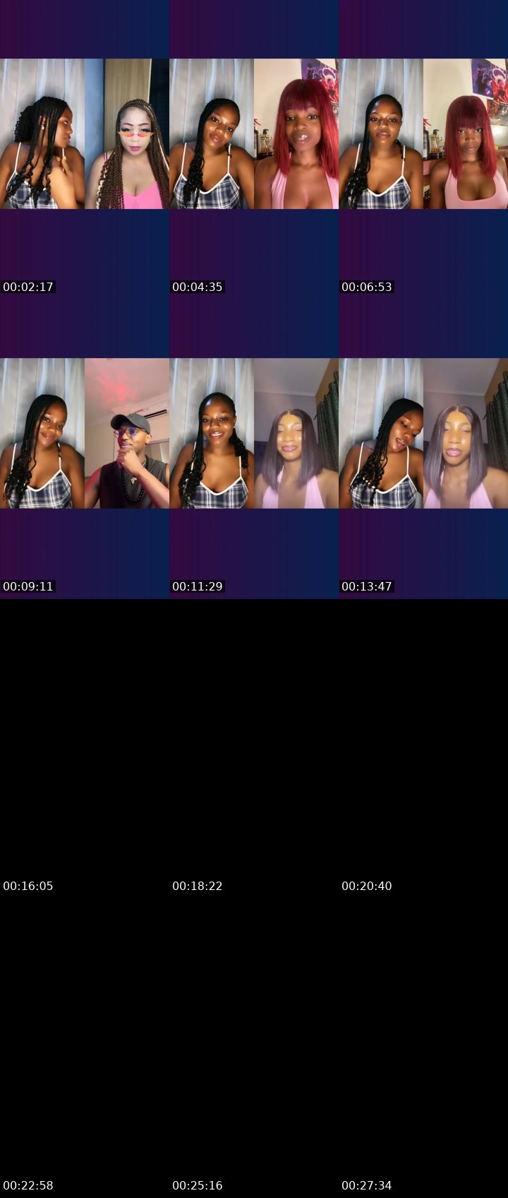 Contact-sheet preview of 🏛️Promz🍀🔆's Liveme recording