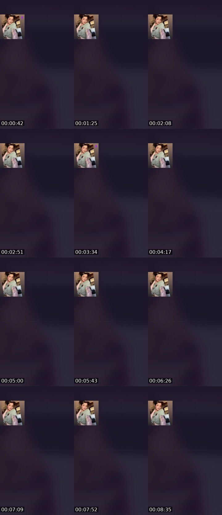 Contact-sheet preview of 𝓟𝓲𝓶𝓹𝓬𝓮𝓼𝓼❥❥'s Liveme recording